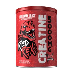 [6223007822954] big ramy labs red rex creatine 5000mg 60serv. 300g